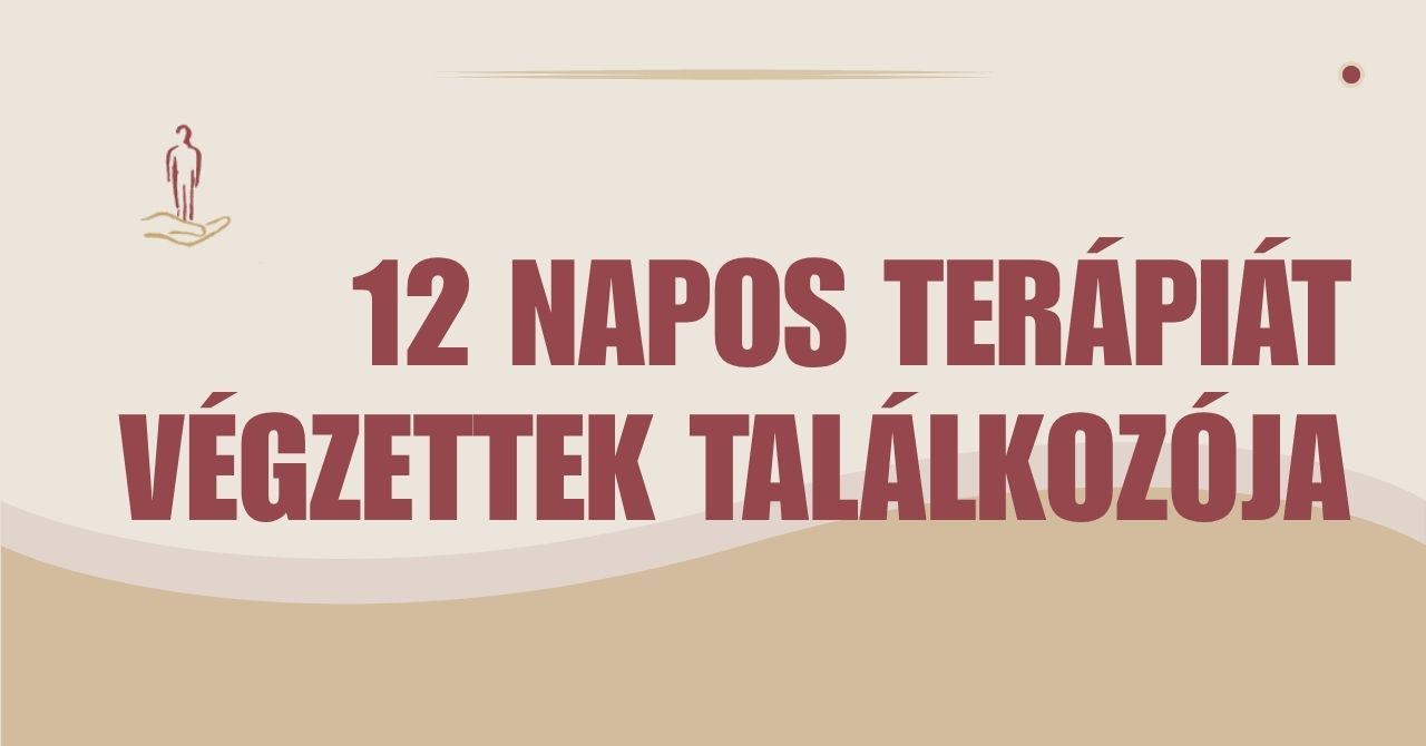 12 napos terápiát végzettek találkozója